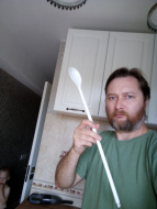 Отзыв: Лопатка мешалка, 50 см, — Просто ложка-мешалка